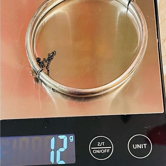 Antique Hallmarked Sterling Silver Bandle Bracelet London Assay Office 1851 - Picture 5 of 9